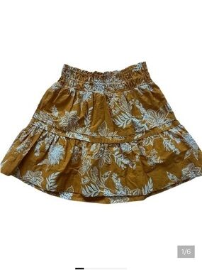 Mauve by Anthropologie Floral  Skirt